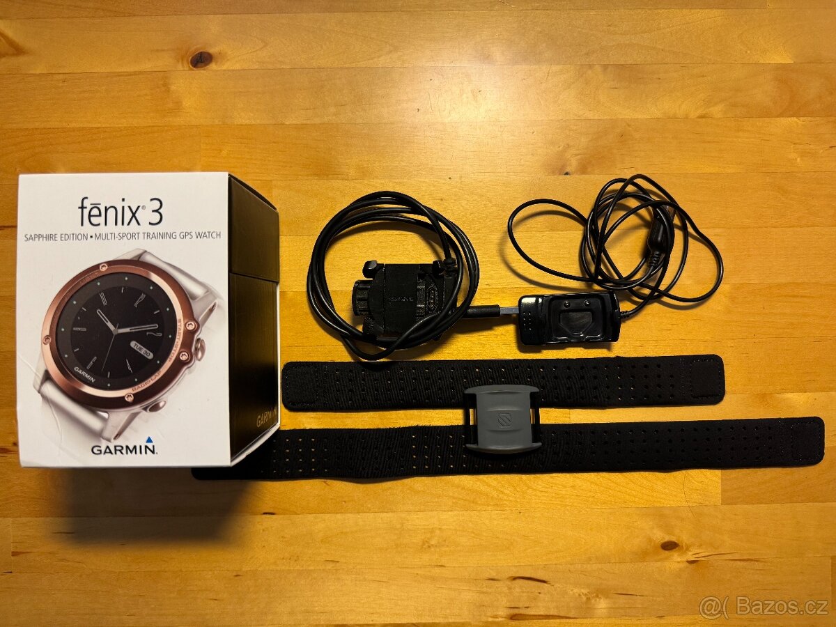 Hodinky Garmin fenix 3 - safirové sklo - 2