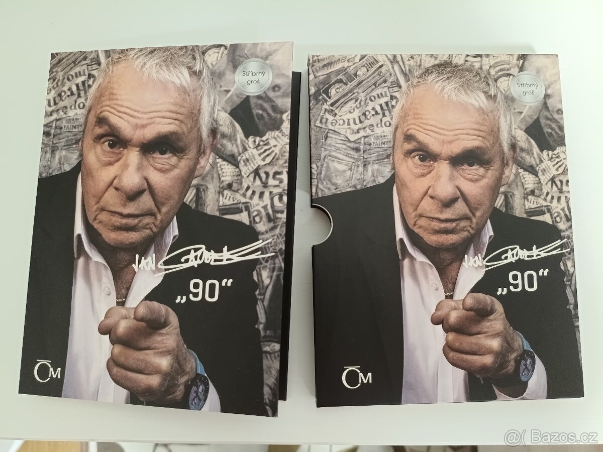 Stříbrný groš Jan Saudek - 2