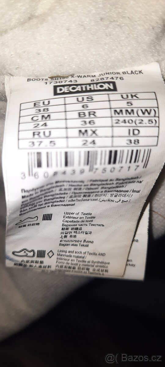 Sněhule QUECHUA vel. 38 - 2