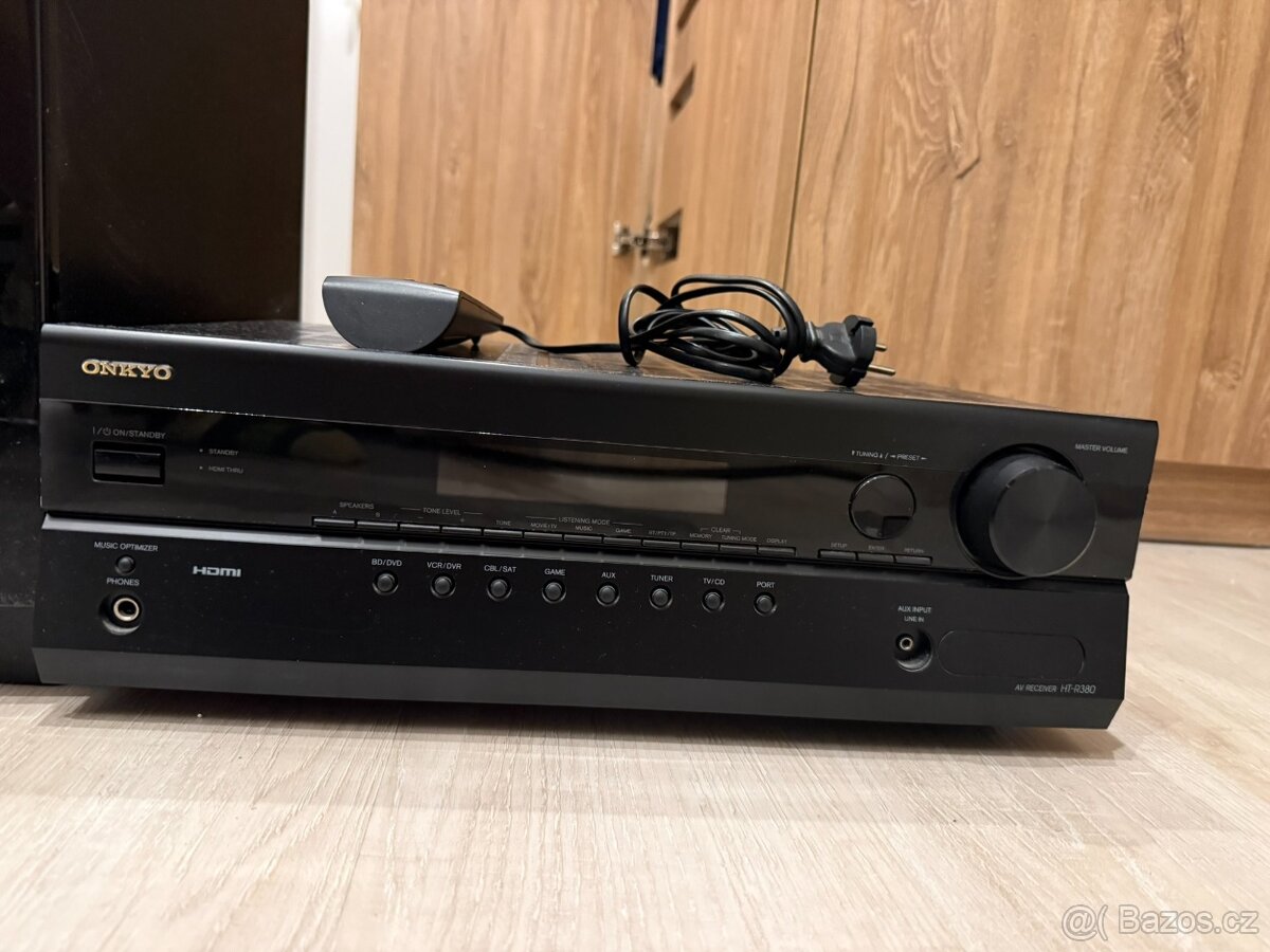 ONKIO AV receiver HT-R380 + 5.1 reproduktory HTP-338 - 2