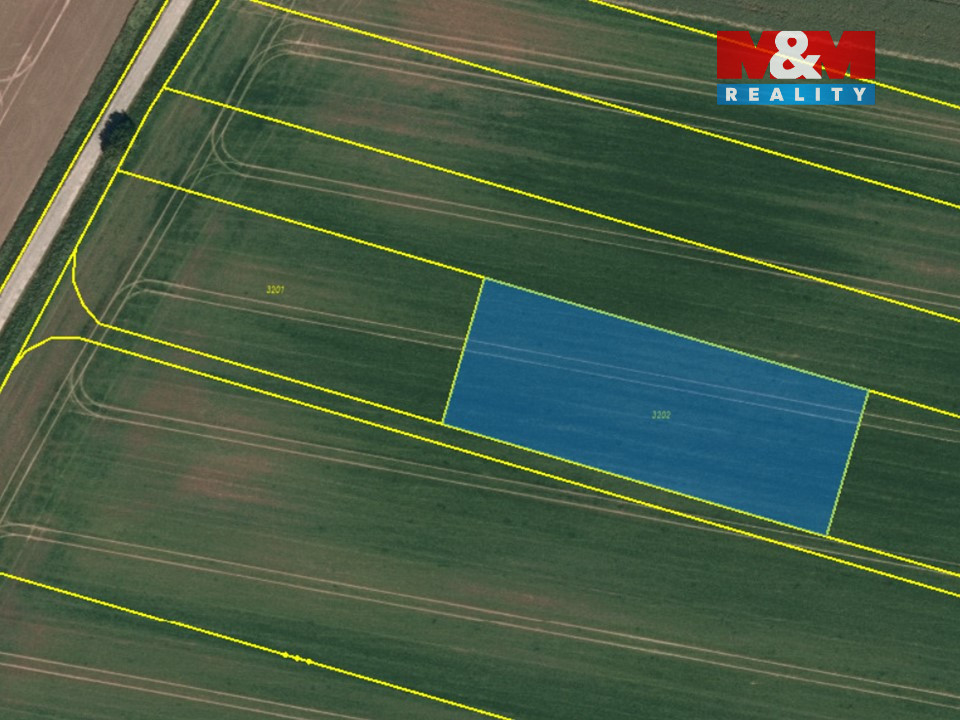 Prodej pole, 2579 m², Štěpánkovice - 2