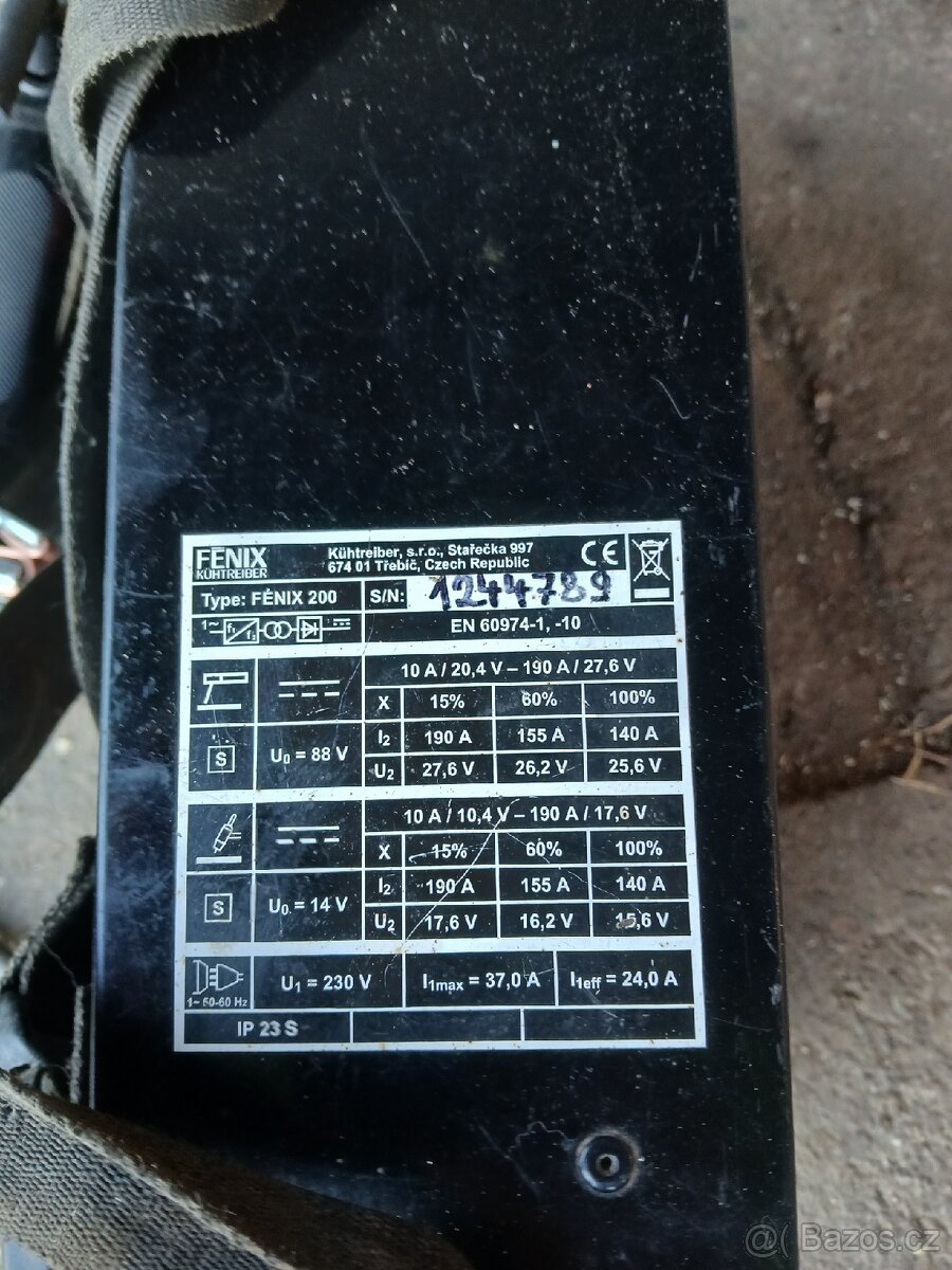 Invertorova svářečka Fenix - 2