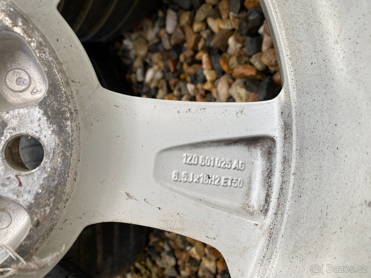 ALU DISKY 16" ORIGINÁL ŠKODA - 2