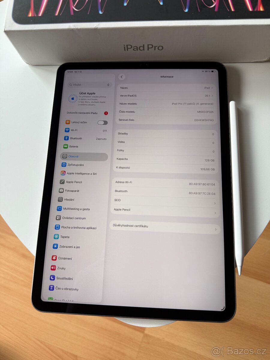 iPad Pro 11 2022 M2 128GB 92% + Apple pencil 2 - 2
