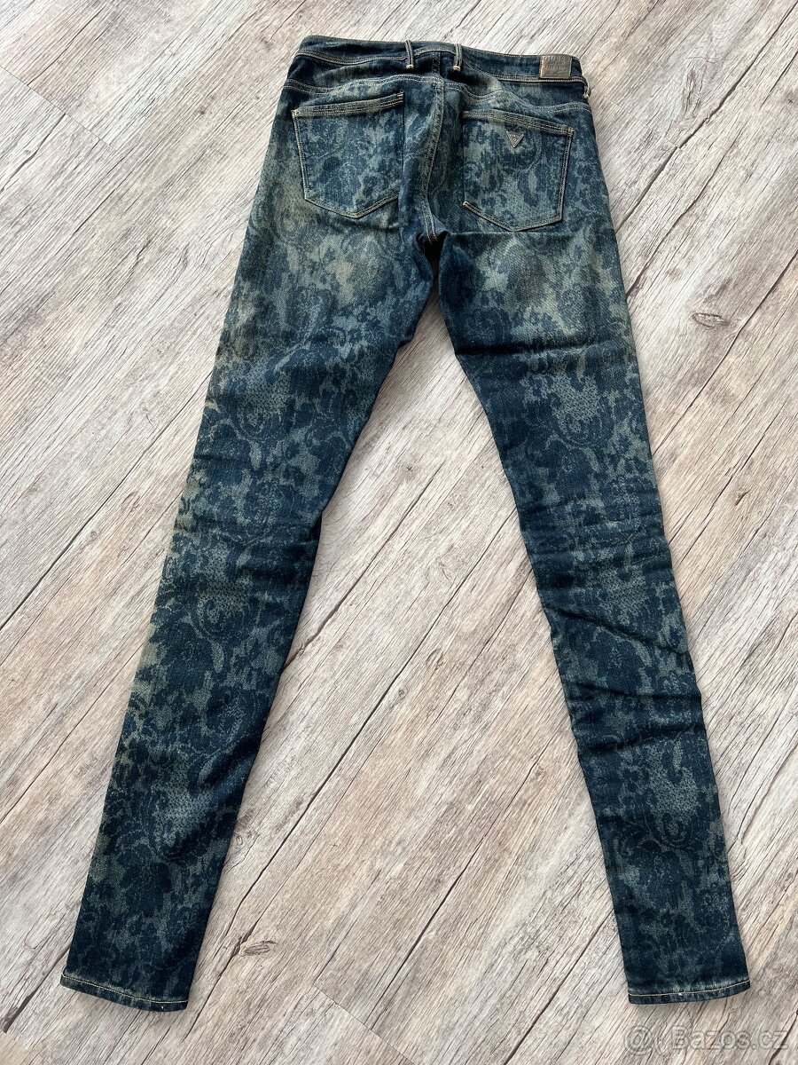 Guess džíny se vzorem - vel. 27 - 2