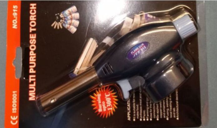 Plynový hořák+2 kartuše, nové - 2