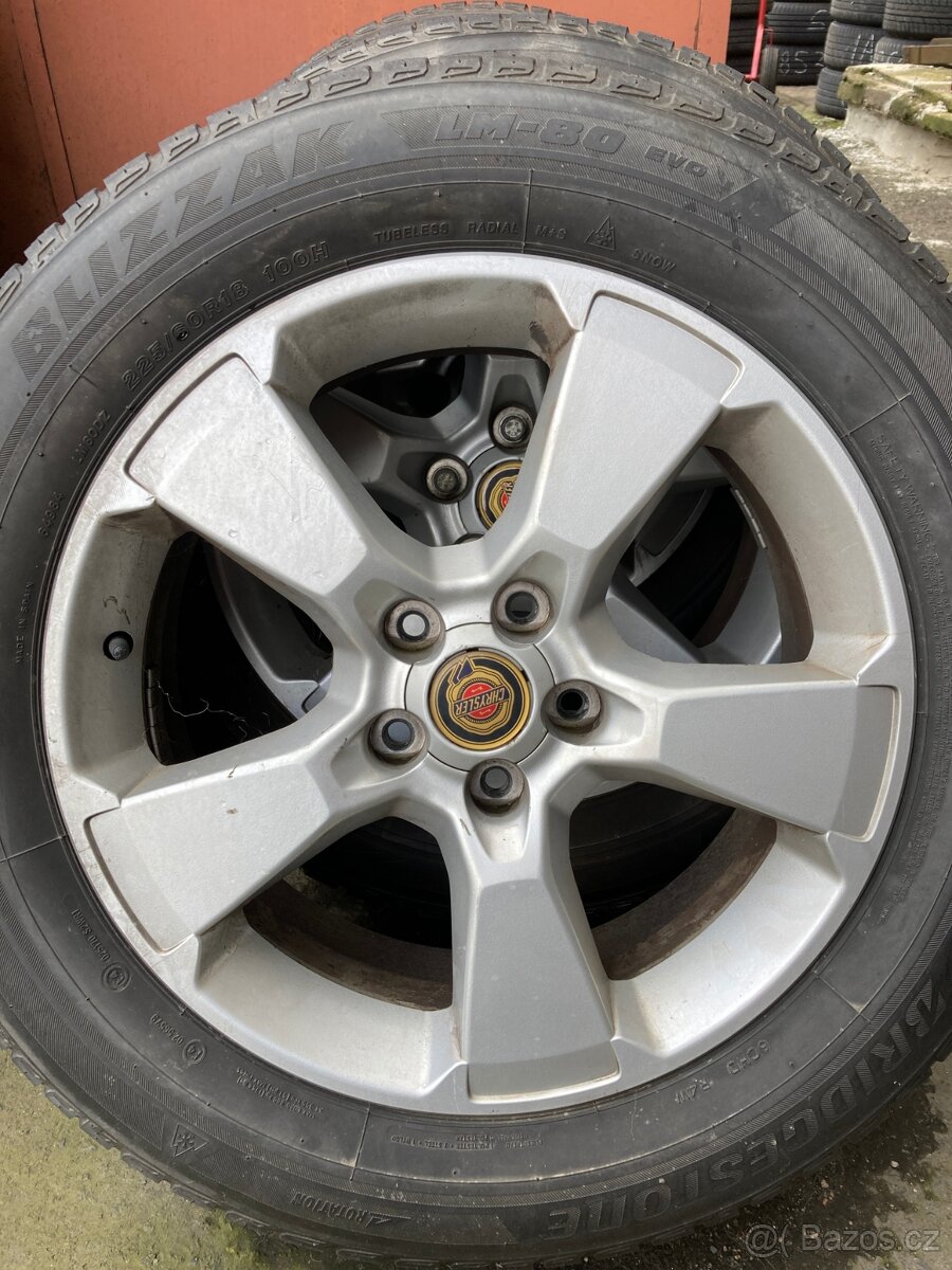 Sada alu kol 18” včetně pneu 225/60 R18 - 2