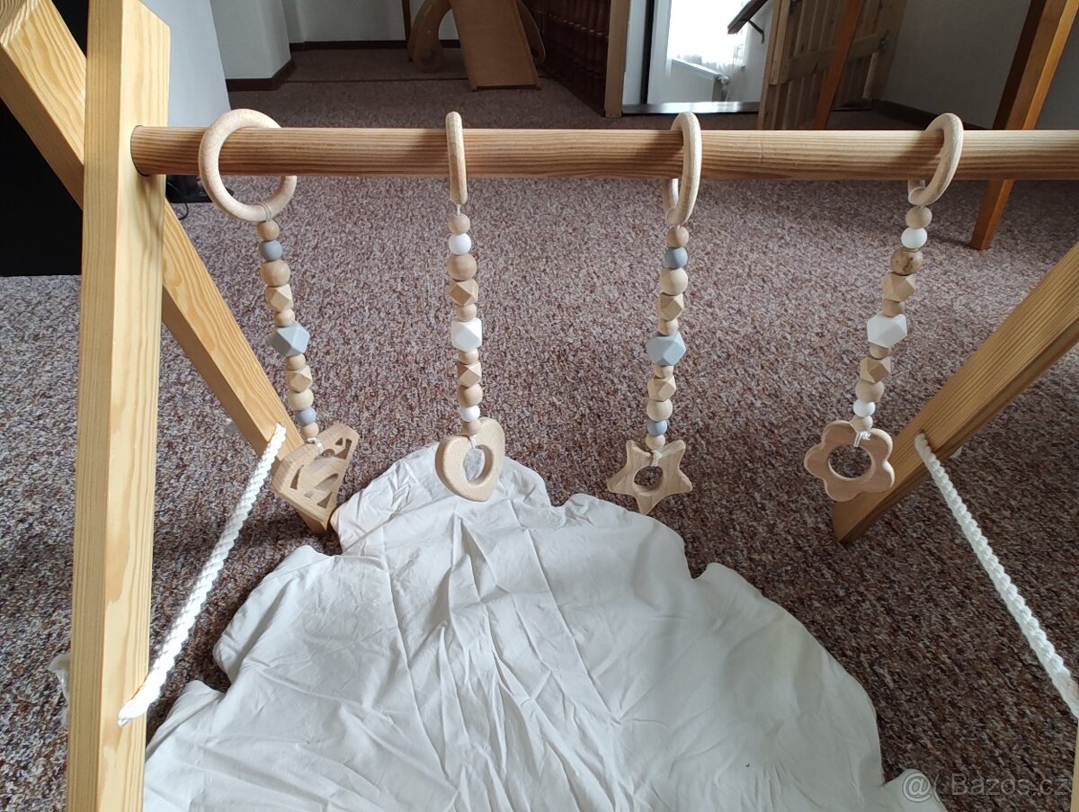 Dětská hrazdička + podložka Muminky - 2