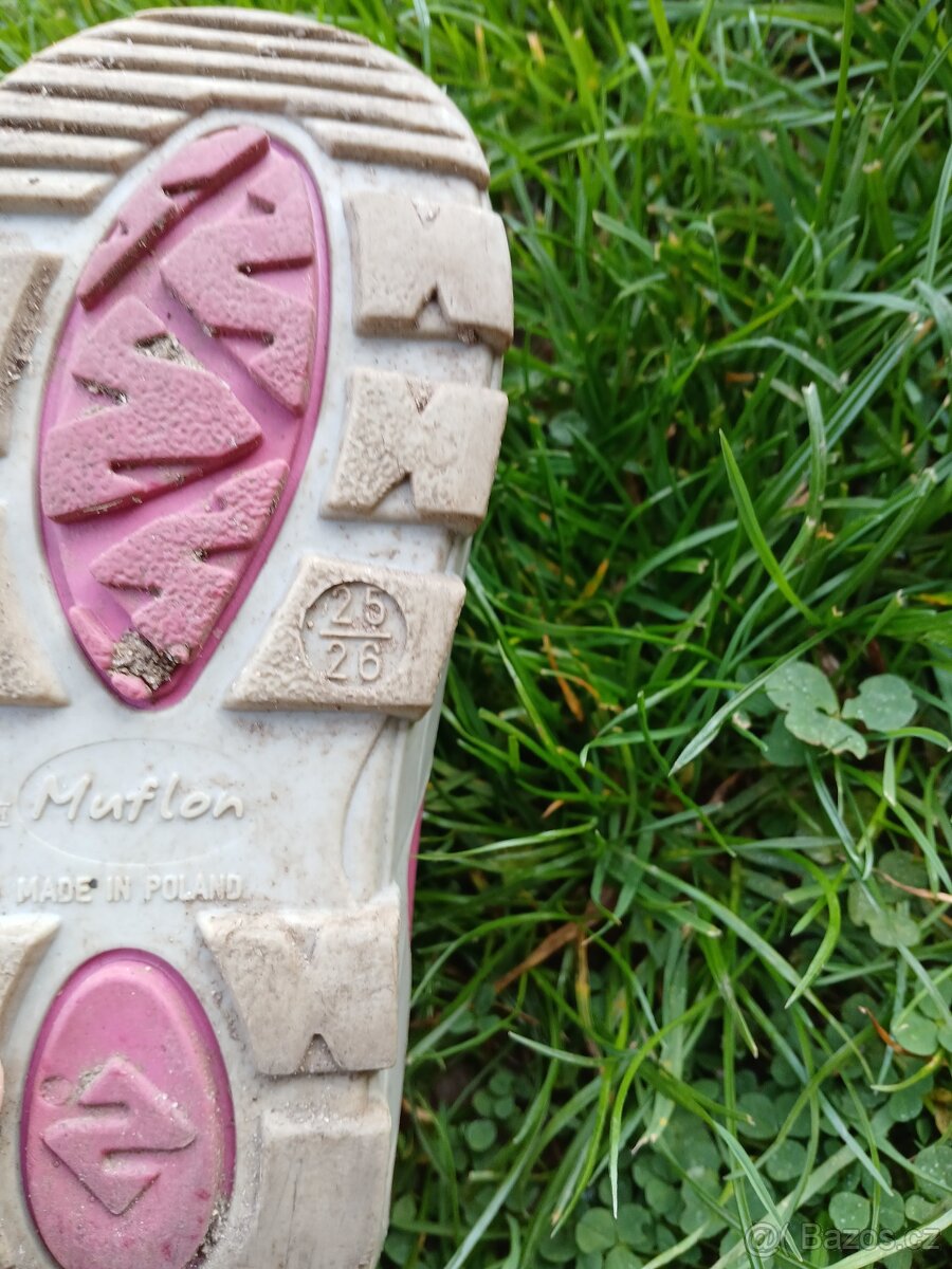 dětské zimní boty vel.25-26 - 2