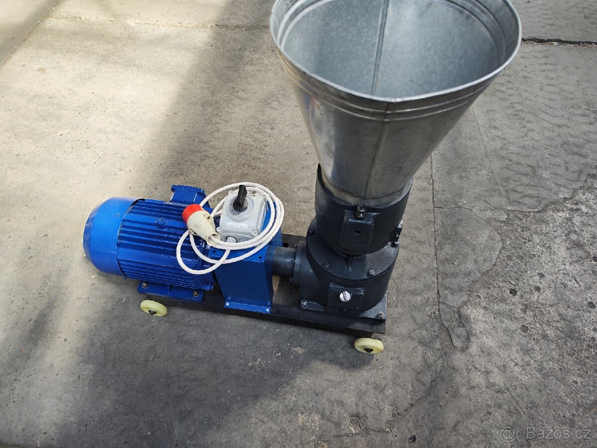 Peletovací lis PL200 7,5 kW - 2