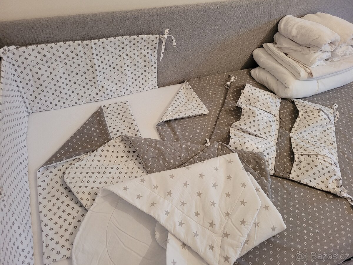 Sada do postýlky Cosing - hvězdy - 2