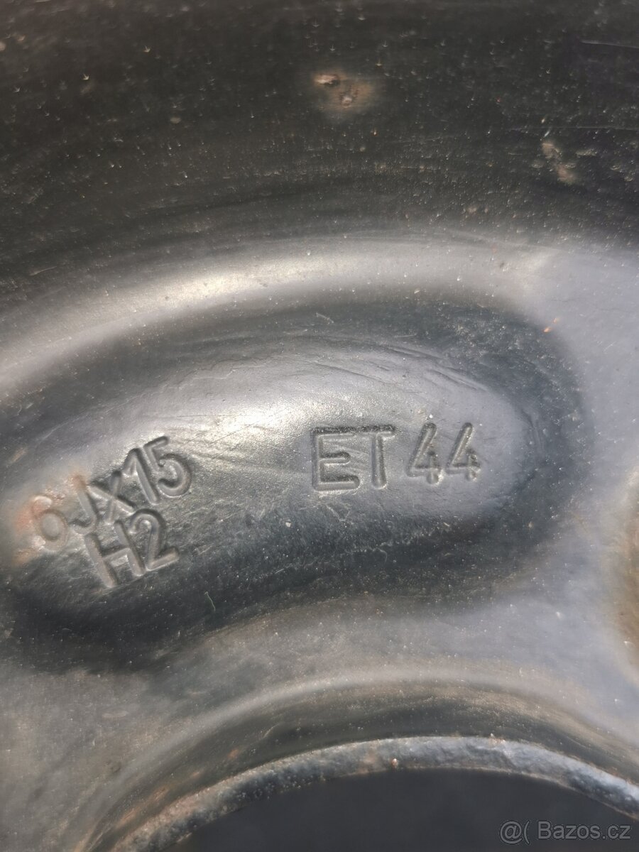 Plechový disk 6J×15 ET44 - 2