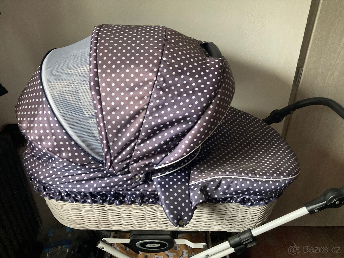 Retro kočárek lonex - 2