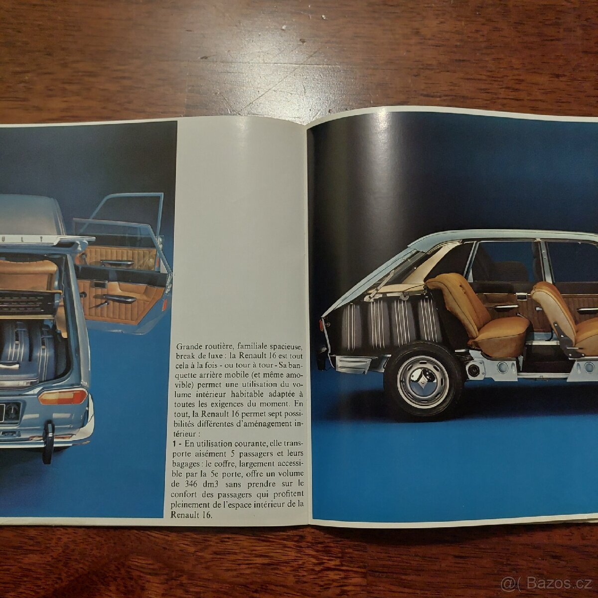 Renault R16 - prospekt - 2