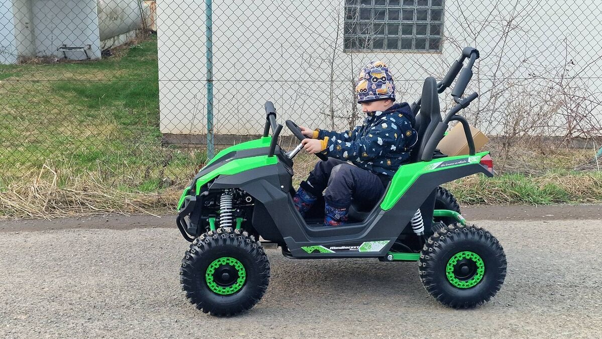 Dětská Bugina akumulátorová ECO MiniUTV Renegade 1200W 48V,