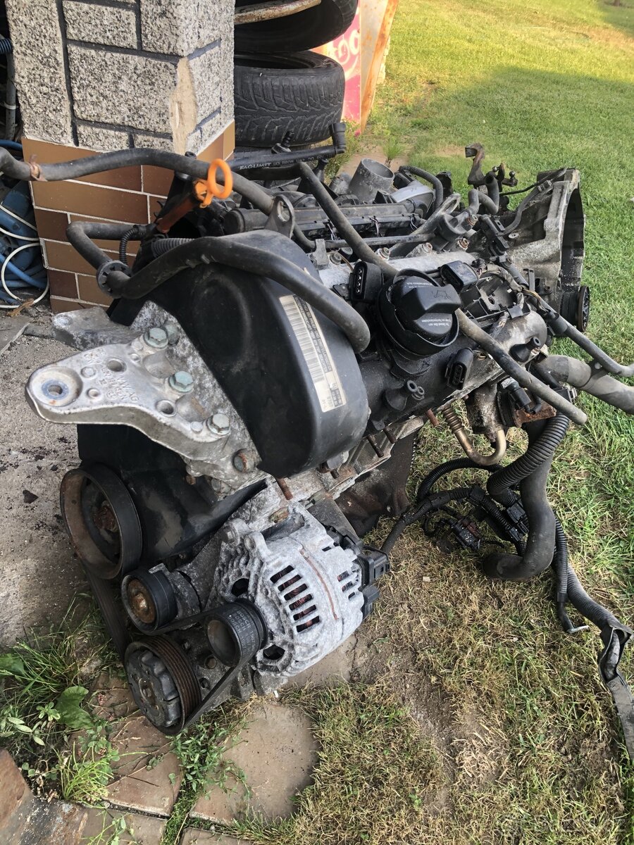 Škoda fabia 1.4 55 kw BBY motor, převodovka - 2