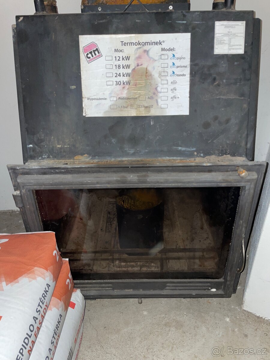 Krbová vložka s výměníkem 18 kw - 2