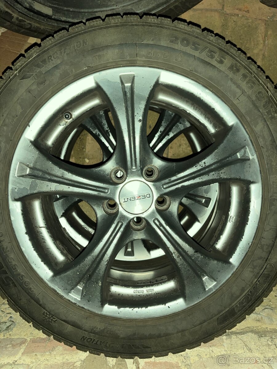 Alu kola DEZENT s prémiovými zimními pneu - 2