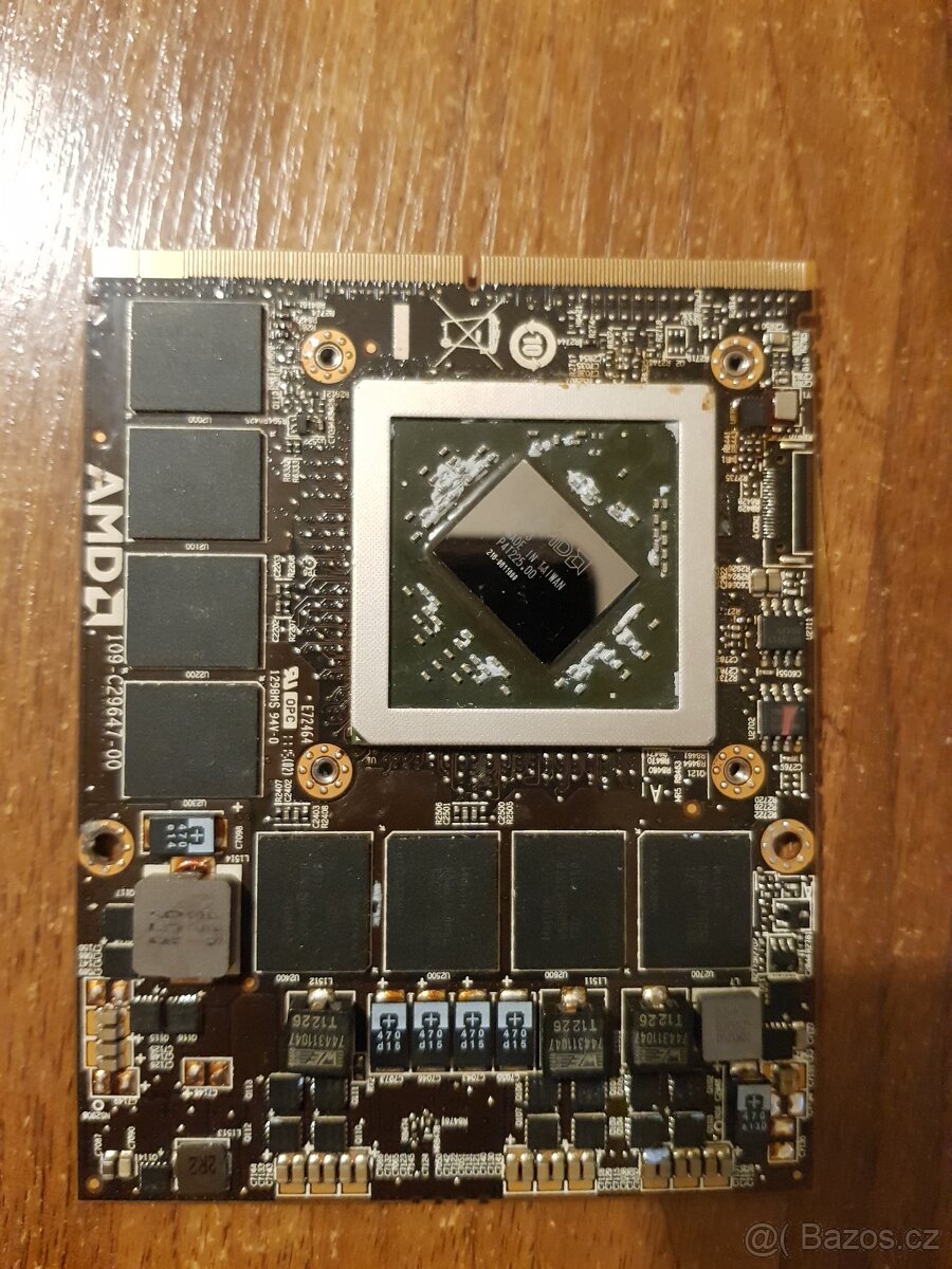 Nefunkční karty z ntb Dell AMD Firepr 6970M,Firepro m6600 - 2