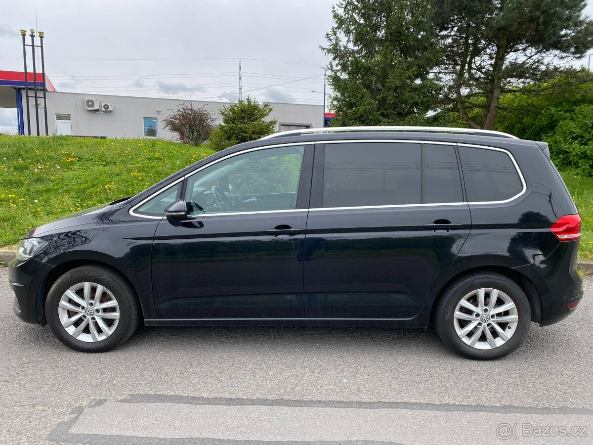 VW Touran 2.0TDi r.v.2019 7.míst dsg 110kw tažné - 2