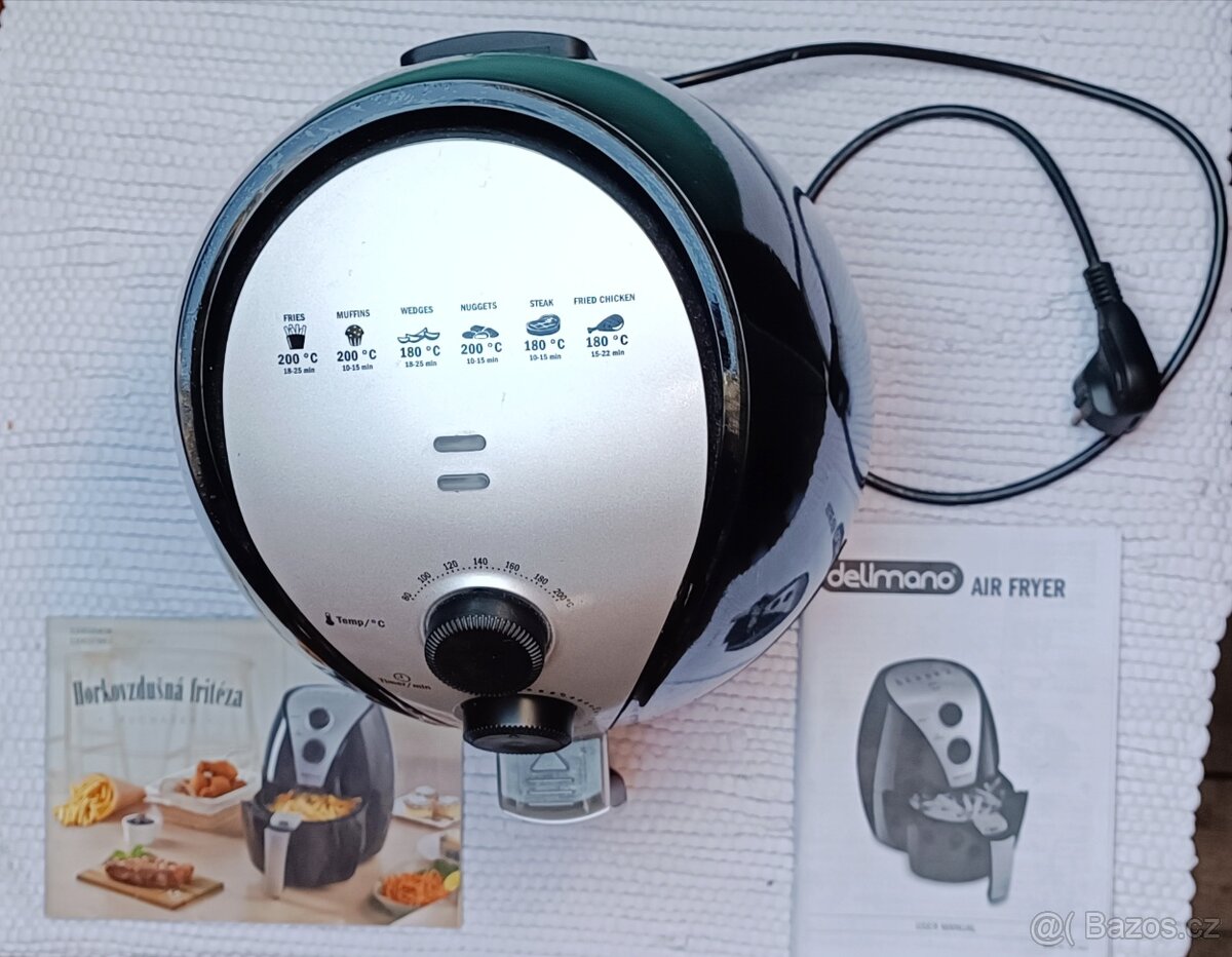 Horkovzdušná fritéza Delimano - 2
