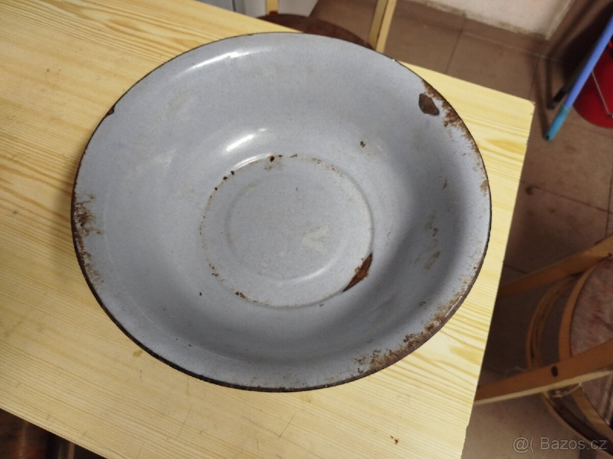 smaltovaný lavor - 2