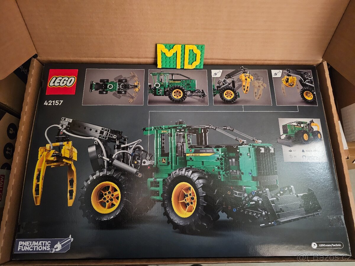 LEGO Technic 42157 Lesní traktor John Deere 948L-2 - 2