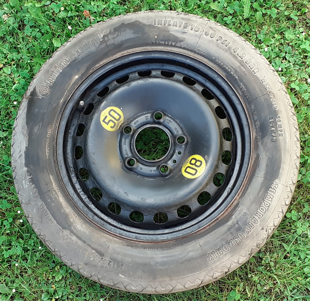 Dojezdové kolo BMW (dojezdovka) 15" / 16" / 17" - 2