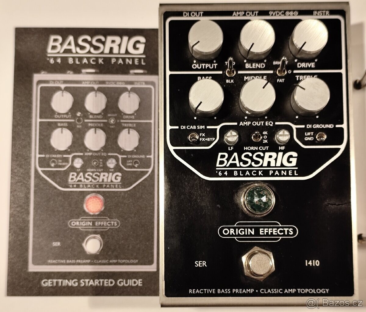 Origin Effects BassRig 64 Black panel - 2