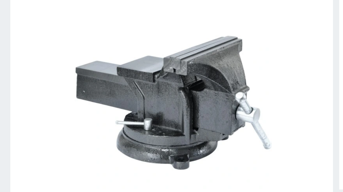 ZÁMEČNICKÝ SVĚRÁK 125mm 6 KG OTOČNÁ KOVADLINA - 2