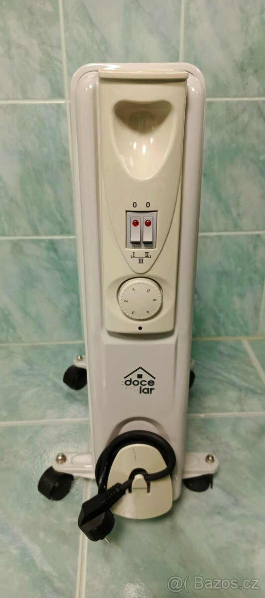 Olejový radiátor Doce Lar, model 2858DL - 2