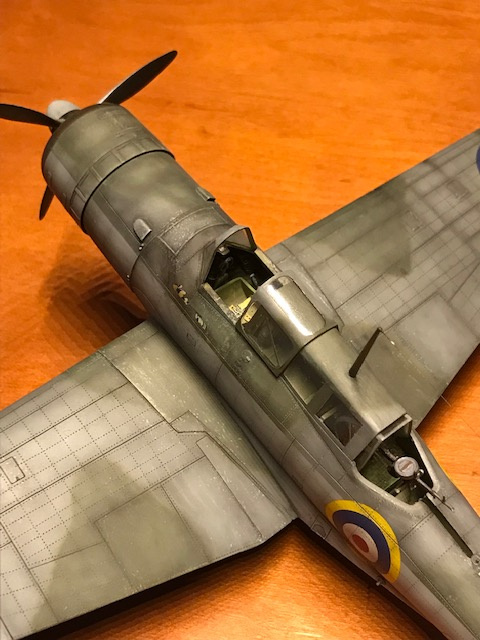 Prodam postaveny model letadla 1/48 Blackburn Skua - 2