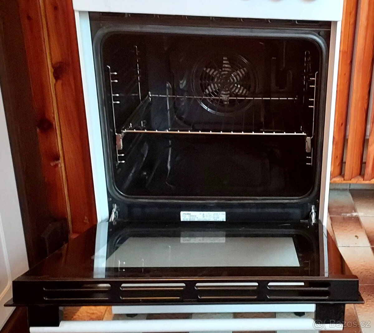 Kombinovaný sporák Mora K868AW, perfektní stav - 2