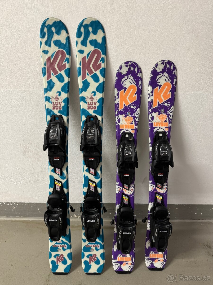 Dětské lyže K2 Luv bug s vázáním - 2
