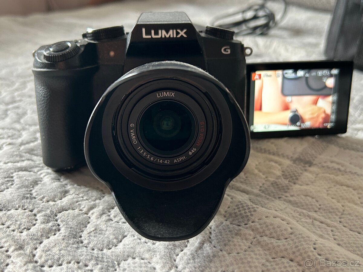 SLEVA Panasonic Lumix G80 + objektiv + příslušenství - 2