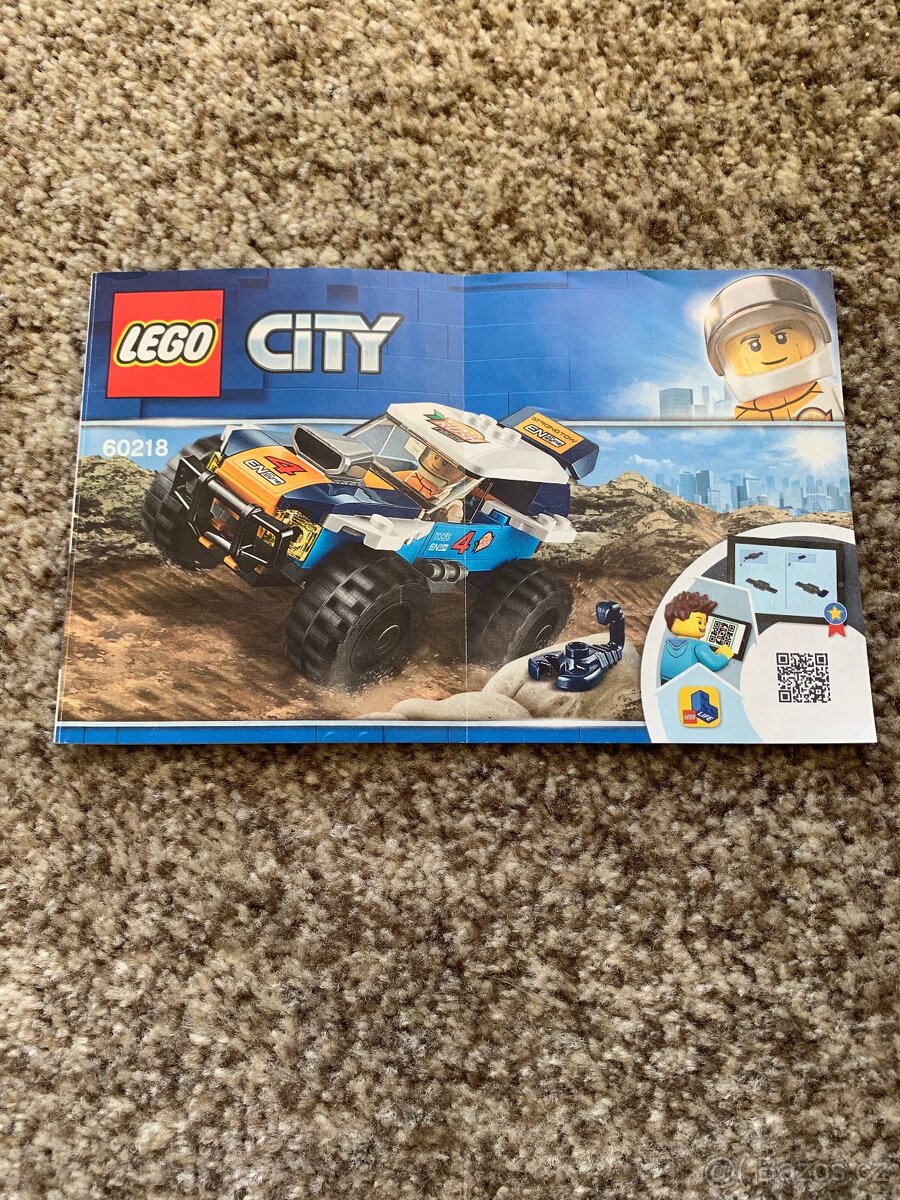 Lego City 60218 - Poustni rally - 2