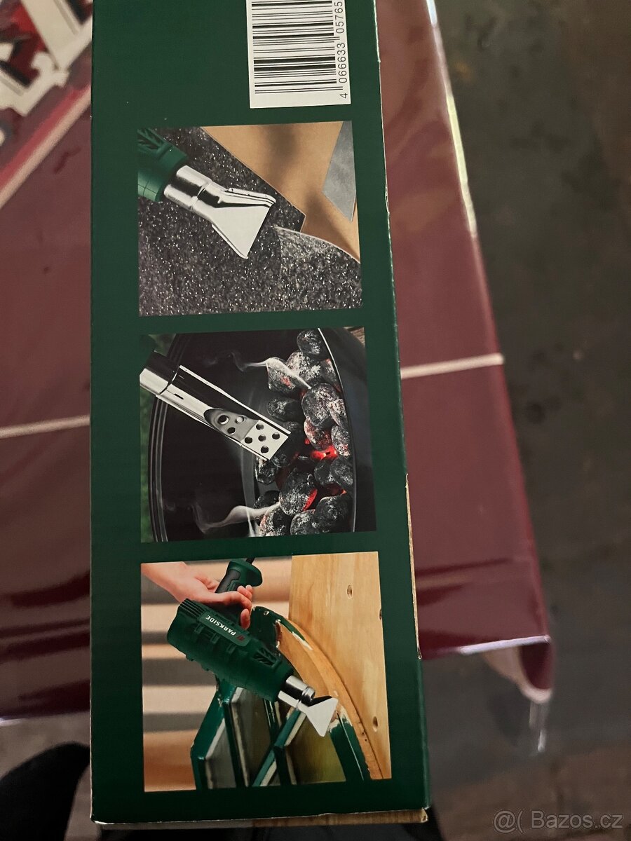 Horkovzdušná elektrická pistole parksaide - 2