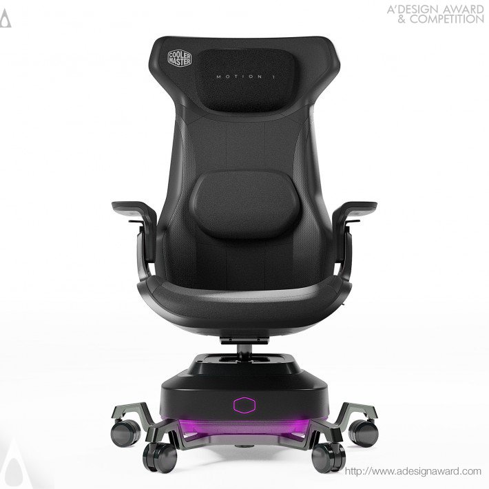 Herní křeslo gaming chair haptic Motion 1 by CoolerMaster - 2