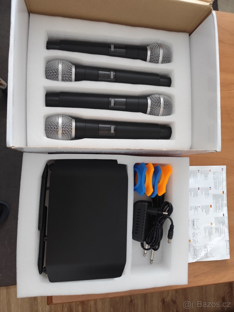 Prodám 4ks bezdrátové mikrofony - 2