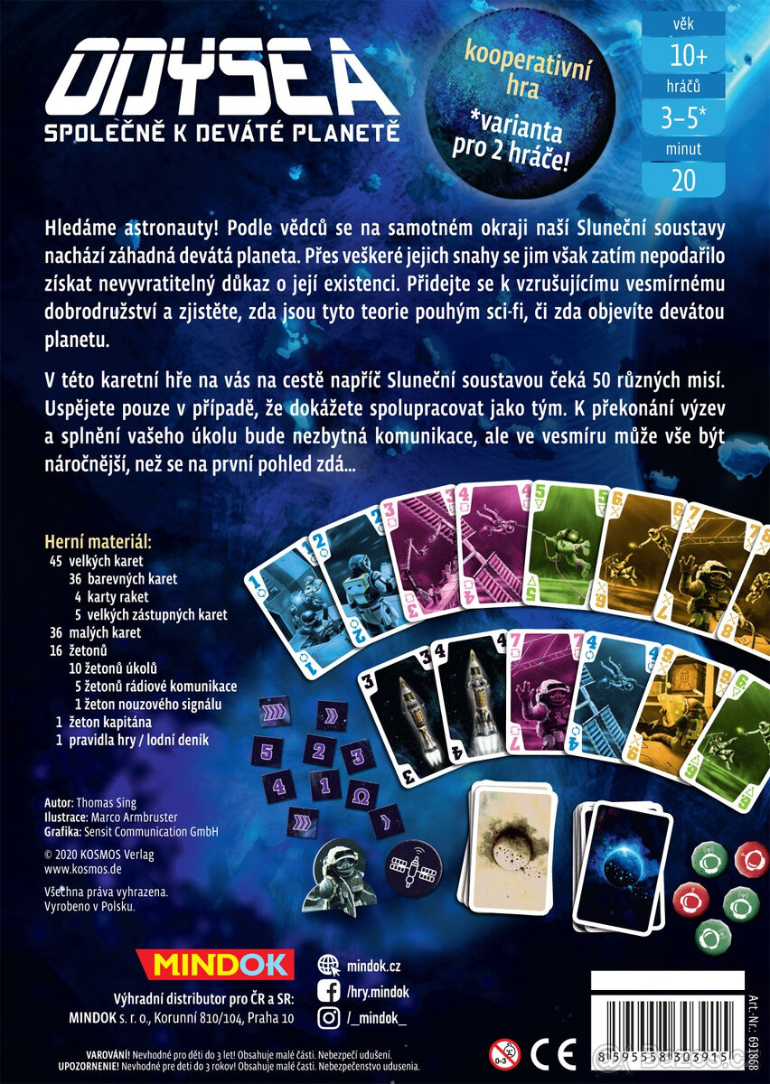 Společenská hra ODYSEA MINDOK - 2
