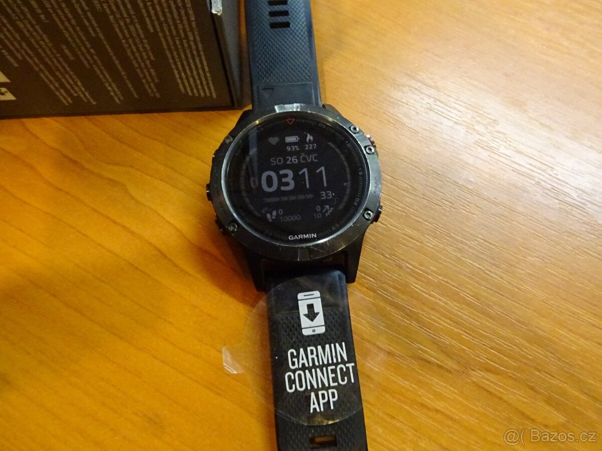 Garmin Fenix 5X šedá | černá - 2