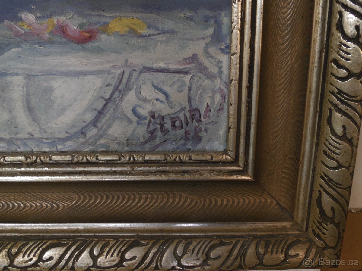 Obraz zátiší Chryzantémy, - 2