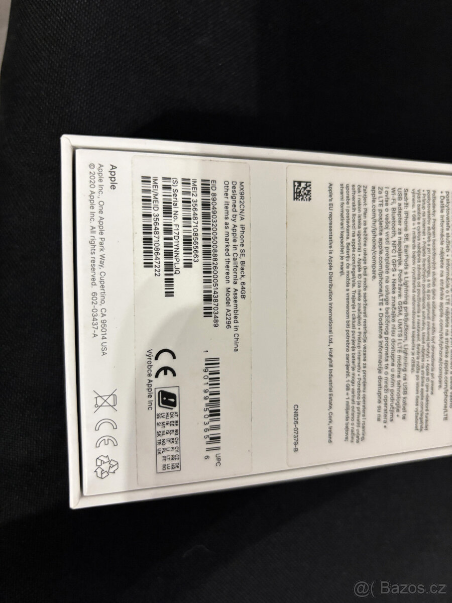 Iphone SE 2020 - 64GB Black - 2