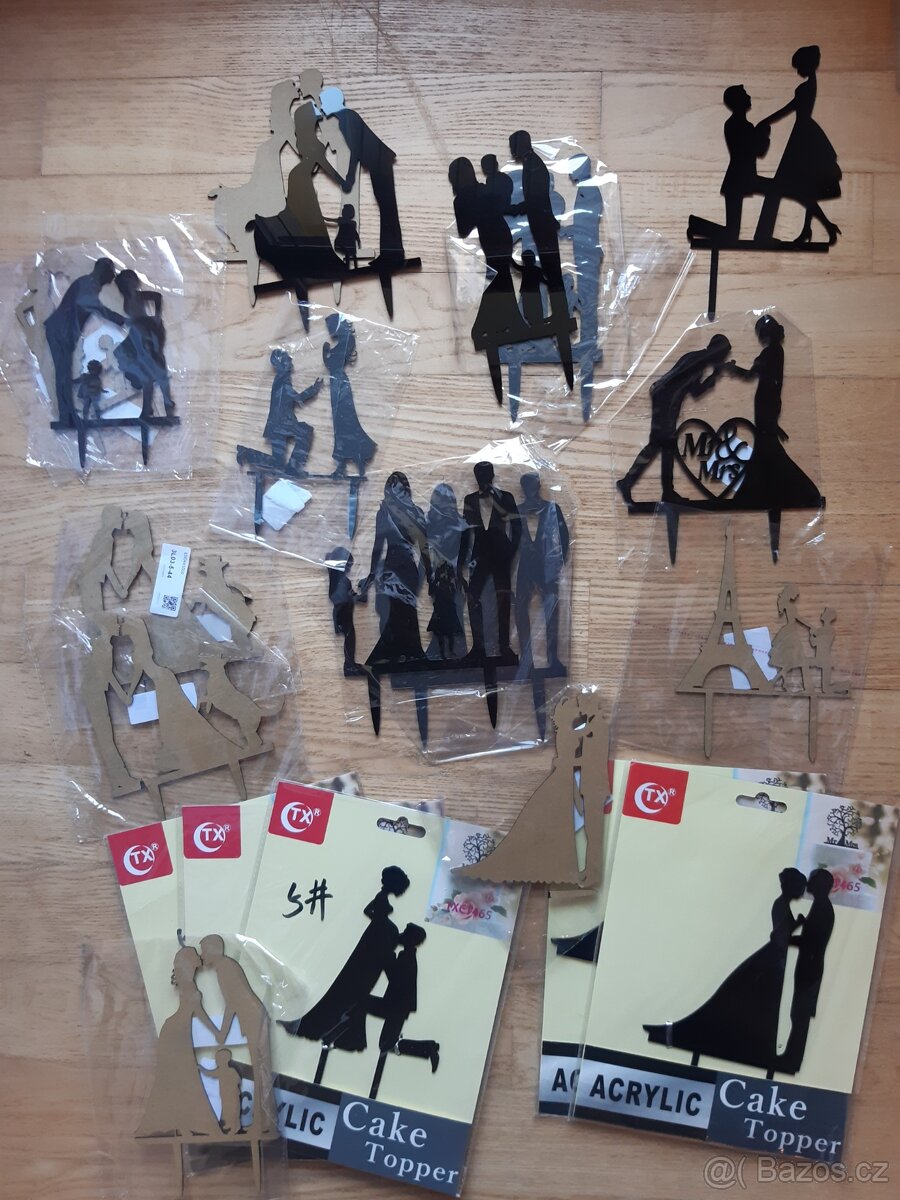 Zápichy a nápisy na dort - 2