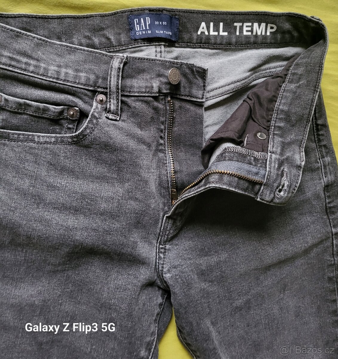 GAP Slim Taper pánské džíny vel. L - 2