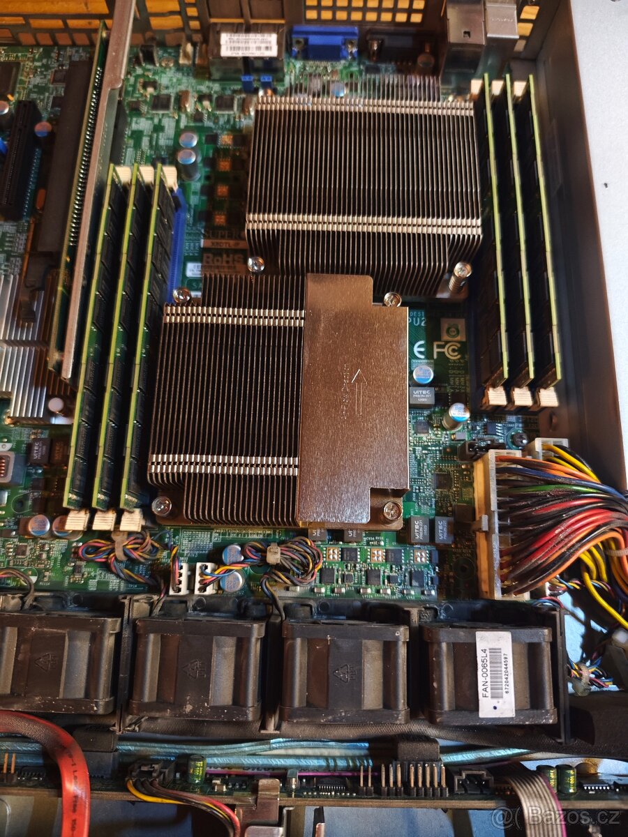Supermicro 1U server – X8DTL-iF, 2× Xeon E5645, 96 GB RAM - 2
