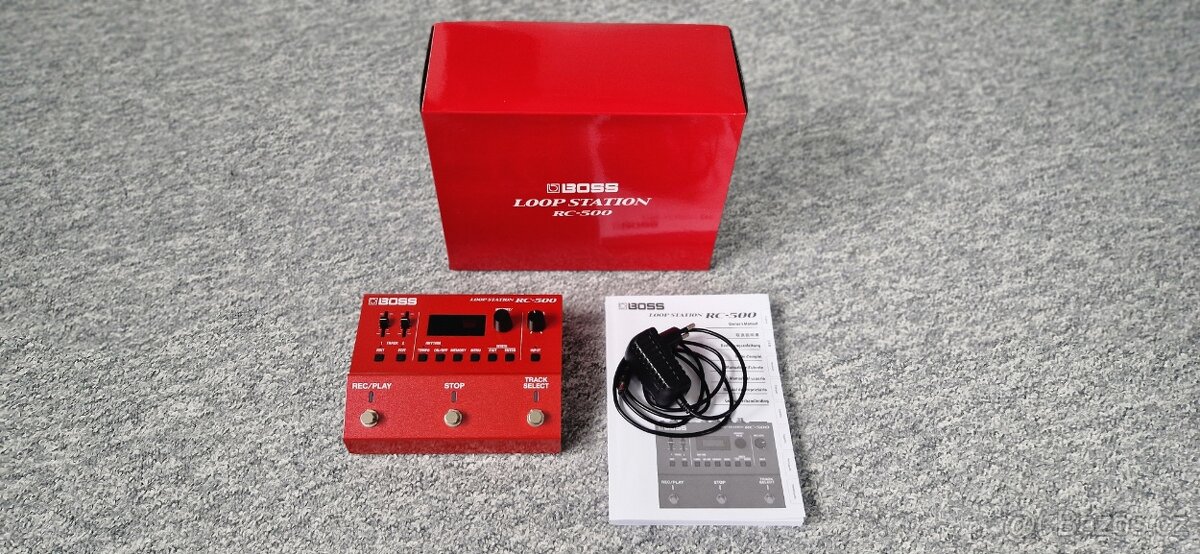 Loopstation BOSS RC-500 s AC adaptérem - 2