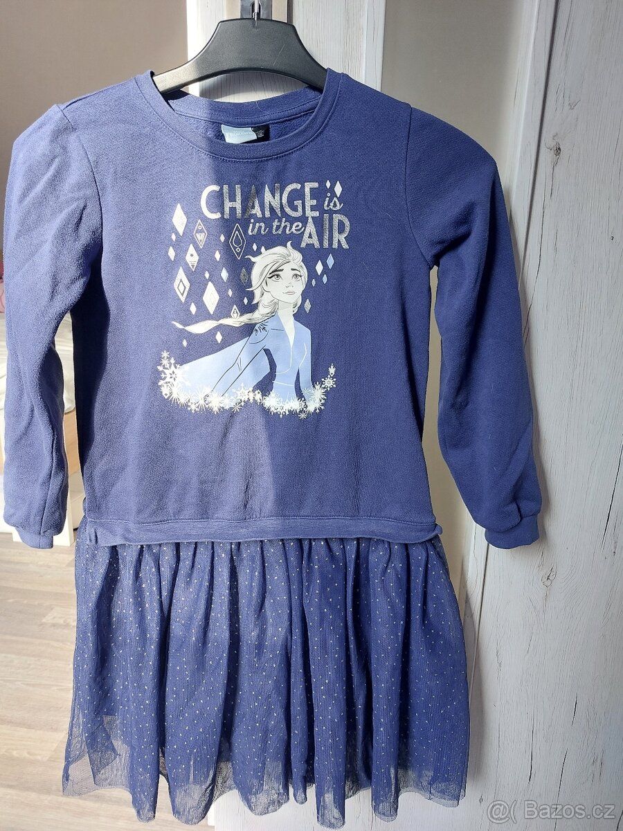 Šaty Frozen vel. 134/140 - 2
