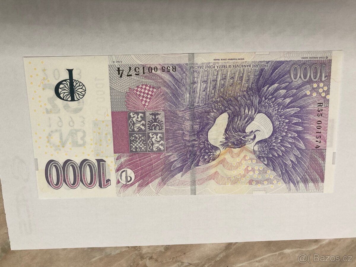 Limitovaná 1000 Kč ČNB - 2