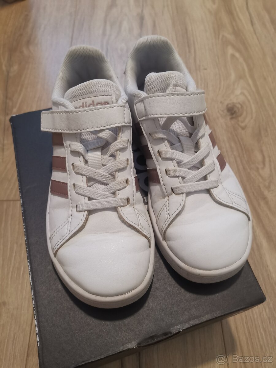 Dětské dívčí boty adidas vel 30 Ground curt C - 2